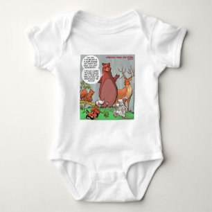 Wildlife Outlook Of Climate Change Funny Baby Bodysuit