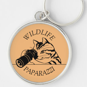 Wildlife Paparazzi -Photographer Keychain