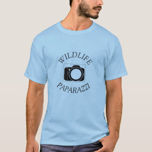 Wildlife Paparazzi -Photographer T-Shirt