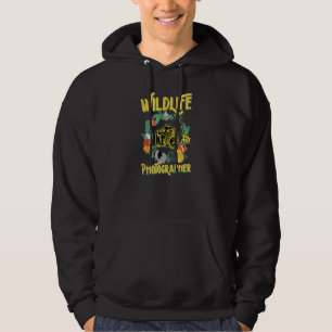 Wildlife Photographer Nature Outdoors Wild Animals Hoodie