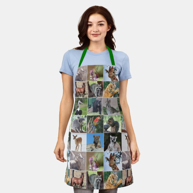 Wildlife Popular Animals Nature Collection Apron (Worn)