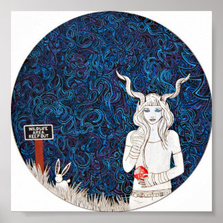 Wildlife Print by Meghan Oona Clifford