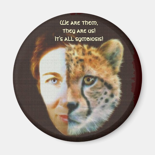 WILDLIFE PROTECTION Art Magnet (Front)