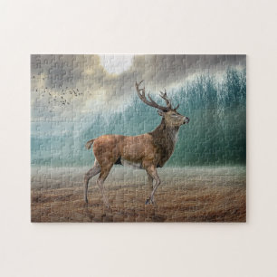 Wildlife Puzzle-Deer Jigsaw Puzzle