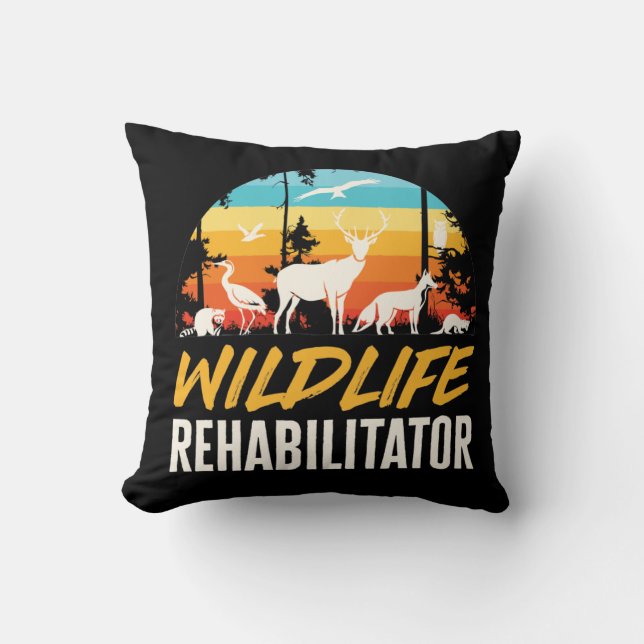 Wildlife Rehabilitator Cushion (Front)