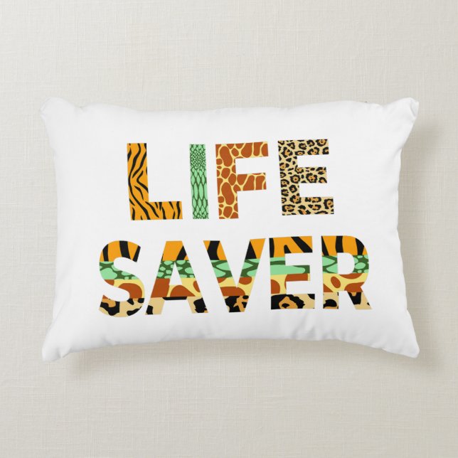 Wildlife Saver Decorative Cushion (Front)