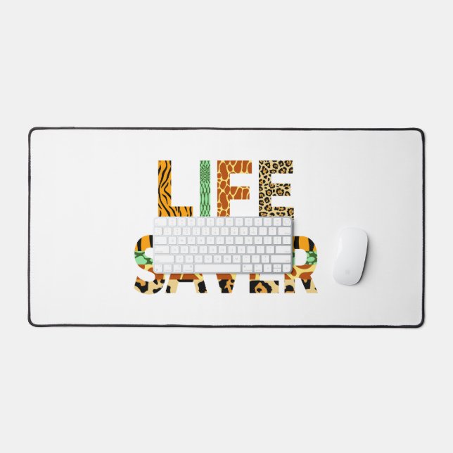 Wildlife Saver Desk Mat (Keyboard & Mouse)