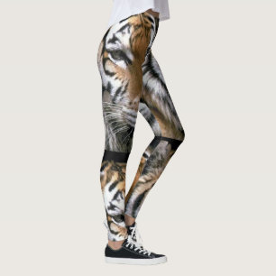 Wildlife Siberian Tiger Lover Leggings