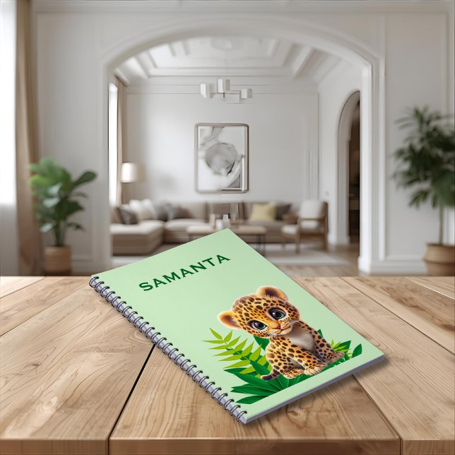 Wildlife Themed Notebook with Name (Creator Uploaded)