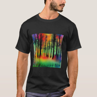Wildlife Trees Nature Forest Mountains Trees Outdo T-Shirt