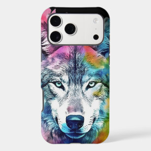 Wildlife Wolves  Wolf Head Animal Art 