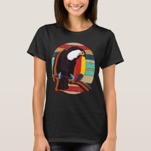 Wildlife Zoo Bird Animal  Retro Tropical Toucan 1 T-Shirt