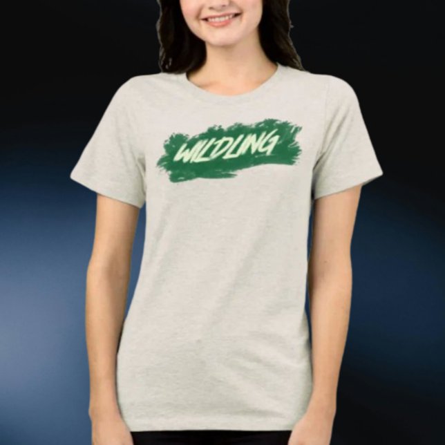 Wildling Brushstroke Typography Shirt (Creator Uploaded)