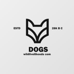 Wildlivelihoods.com Wolf Decal