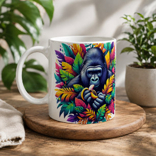 Wildly Cool Gorilla Mug
