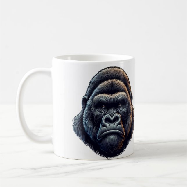 Wildly Cool Gorilla Mug (Left)