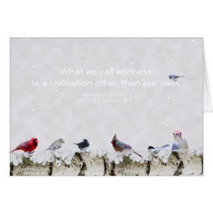 Wildness:a civilisation other than our own~Thoreau