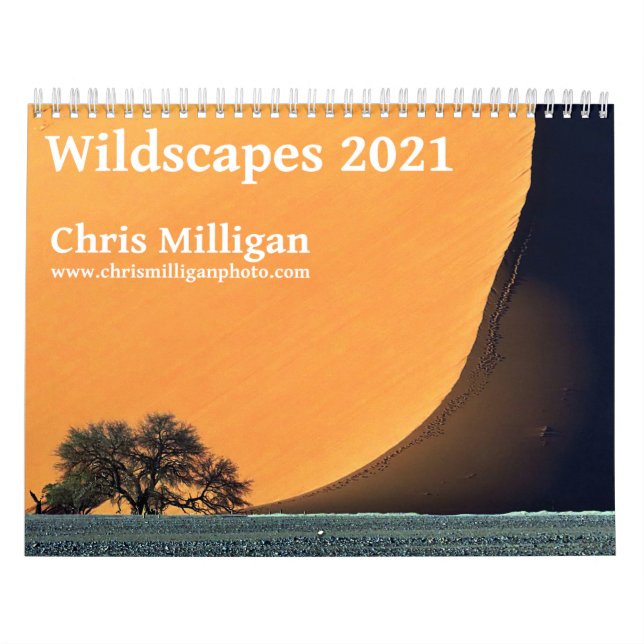 Wildscapes 2021 by Chris Milligan Calendar (Cover)
