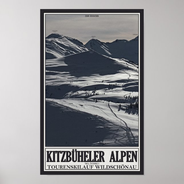 Wildschönau - Alpine Touring Poster (Front)