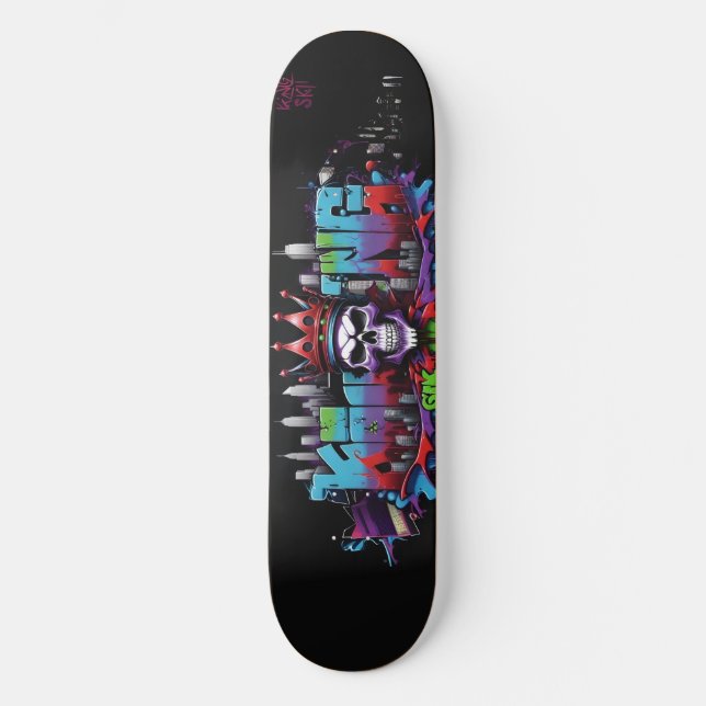	Wildstyle Graffiti 16 Skateboard (Front)