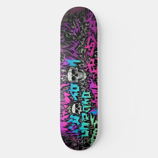 Wildstyle Graffiti 6 Skateboard (Front)