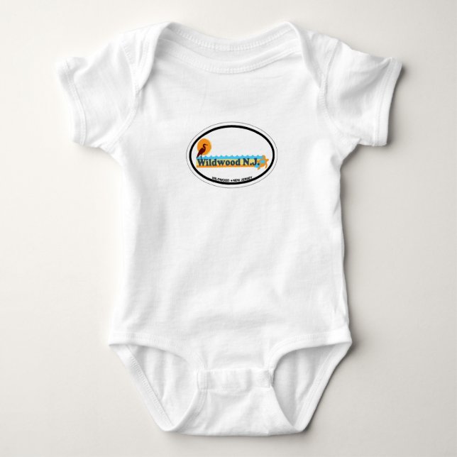 Wildwood. Baby Bodysuit (Front)