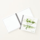 Wildwood Botanical Rustic Greenery Guest Book