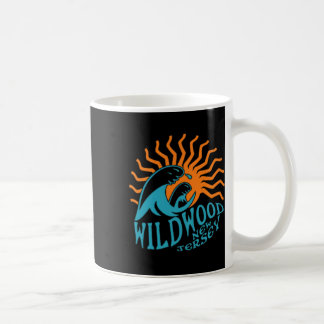 Wildwood New Jersey Beach Front And Back  Coffee Mug
