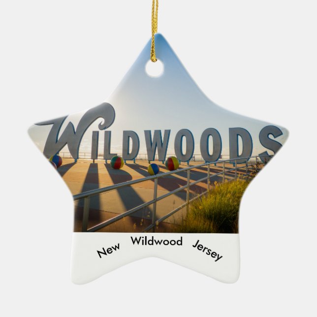 Wildwood New Jersey Ornament (Front)