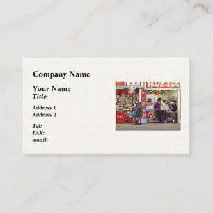 Wildwood NJ – Food Stand Business Card