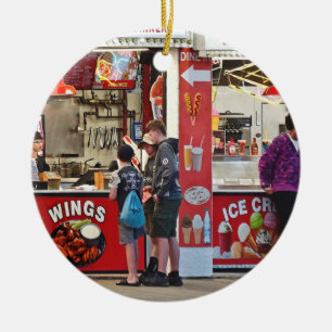 Wildwood NJ – Food Stand Ceramic Ornament