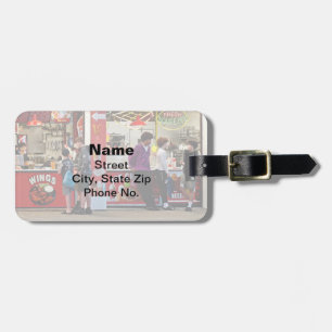 Wildwood NJ – Food Stand Luggage Tag