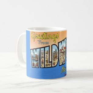 Wildwood NJ Vintage Postcard Mug