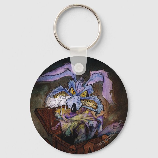WILE E. COYOTE™ A Loony in the Box Key Ring (Front)