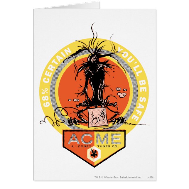 WILE E. COYOTE™ Acme - 68% Certain You'll Be Safe (Front)