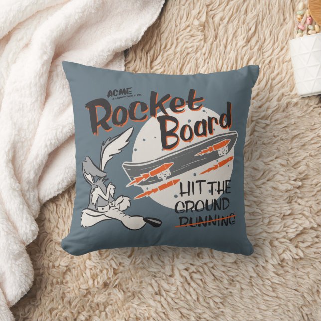 WILE E. COYOTE™ ACME Rocket Board Cushion (Blanket)