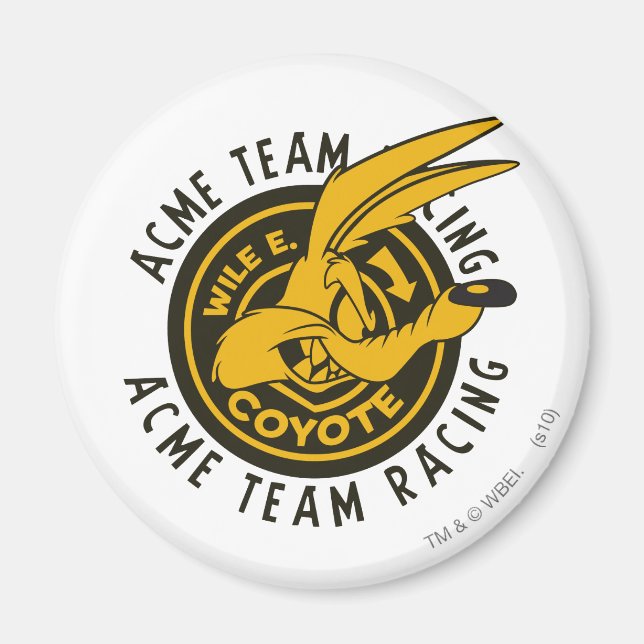 WILE E. COYOTE™ Acme Team Racing Magnet (Front)