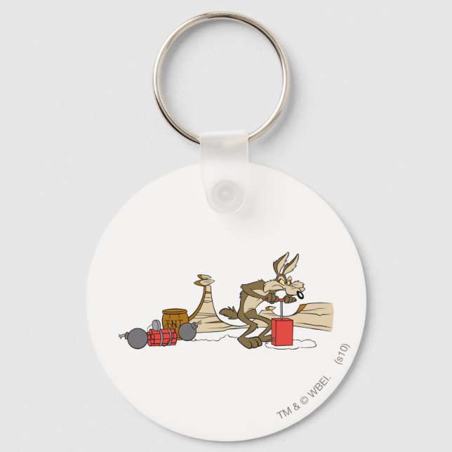 WILE E. COYOTE™ ACME TNT KEY RING (Front)