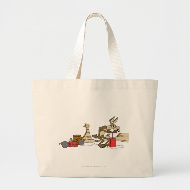 WILE E. COYOTE™ ACME TNT LARGE TOTE BAG (Front)