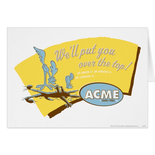 WILE E. COYOTE™ and ROAD RUNNER™ Acme (Front Horizontal)