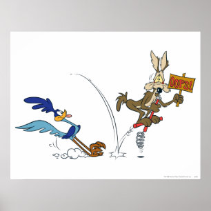 Wile E Coyote and ROAD RUNNER™ Acme Products 7 Poster