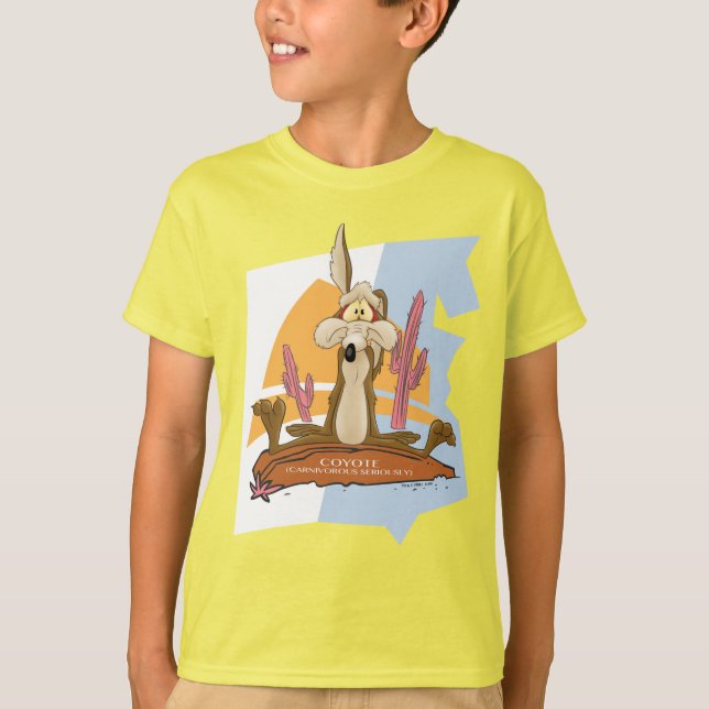 WILE E. COYOTE™ (Carnivorous Seriously) T-Shirt (Front)