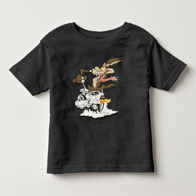 WILE E. COYOTE™ Crazy Driver Toddler T-Shirt (Front)