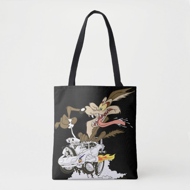 WILE E. COYOTE™ Crazy Driver Tote Bag (Front)