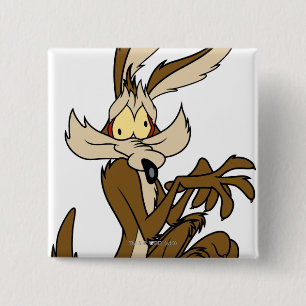 Wile E. Coyote Derp 15 Cm Square Badge