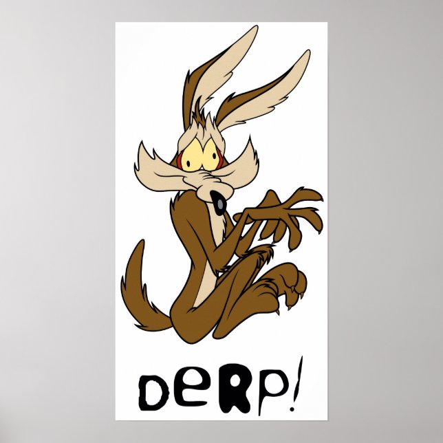 WILE E. COYOTE™ Derp Poster (Front)