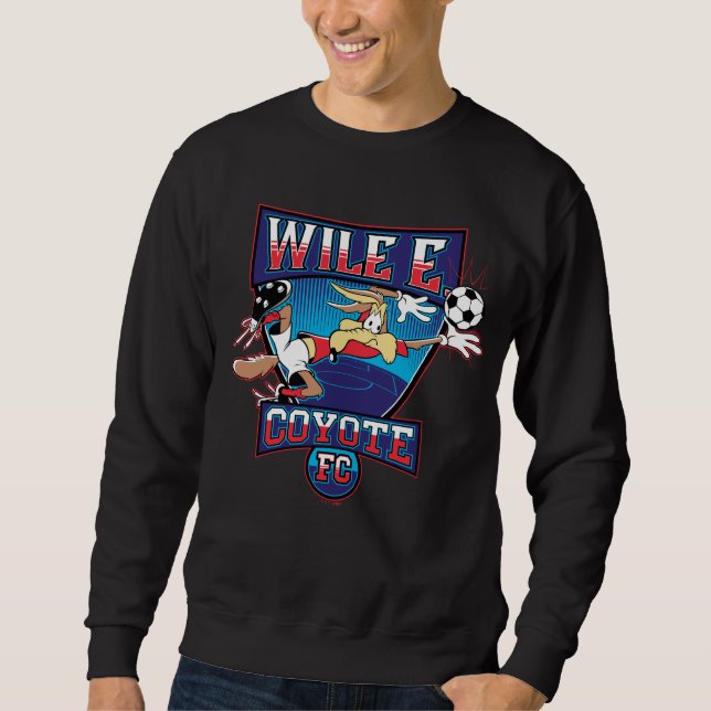 WILE E. COYOTE™ Football Club Badge Sweatshirt (Front)