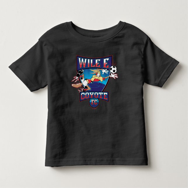 WILE E. COYOTE™ Football Club Badge Toddler T-Shirt (Front)