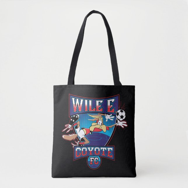 WILE E. COYOTE™ Football Club Badge Tote Bag (Front)