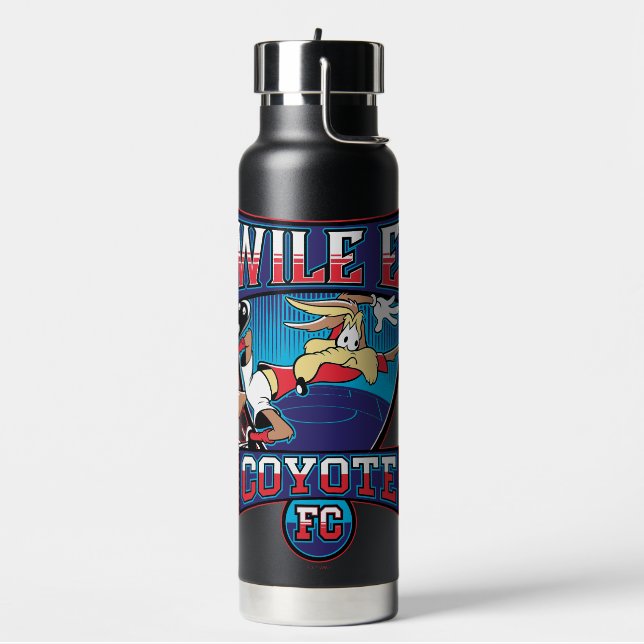 WILE E. COYOTE™ Football Club Badge Water Bottle (Left)